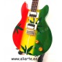 Miniatura de guitarra de Bob Marley