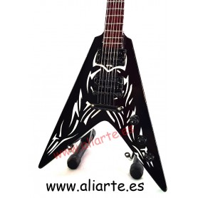 Miniatura de guitarra de Slayer, de Kerry King