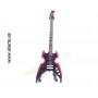 Miniatura de Guitarra  de Kiss silvertone guitar