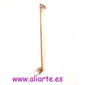 Cuchara larga en forma de corchea