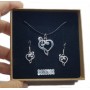 Conjunto De Clave de Fa y Clave de sol, de gancho, de PLATA