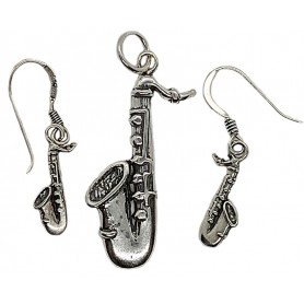 Conjunto saxofón Plata 1