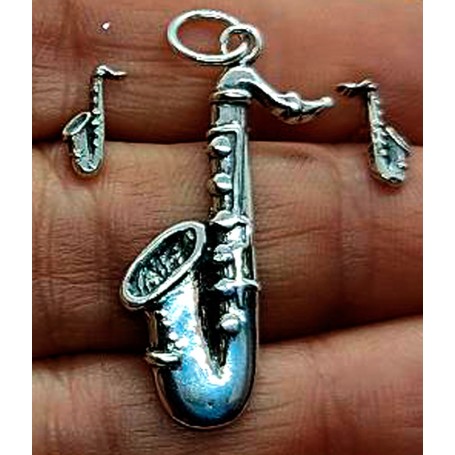Conjunto Saxofón de plata