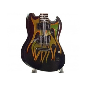 Miniatura de guitarra de Metallica-James Heithfield