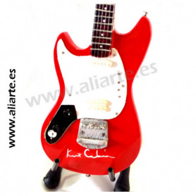 Miniatura de guitarra de Kurt Cobain 2