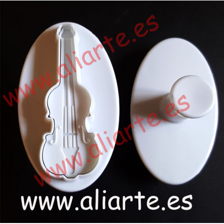 Molde en forma de violín