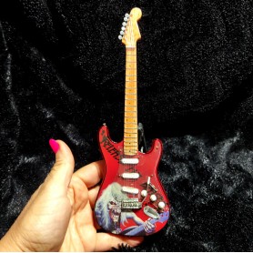 Miniatura de Guitarra Tributo a  Iron Maiden