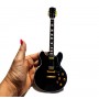 Miniatura de Guitarra Gibson Negra 2