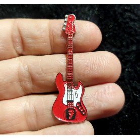 Pin guitarra roja 3